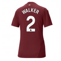 Dres Manchester City Kyle Walker #2 Rezervni za Žensko 2024-25 Kratak Rukav